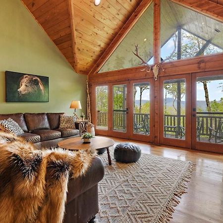 Lucky Bear Cabin Banner Elk Ngoại thất bức ảnh