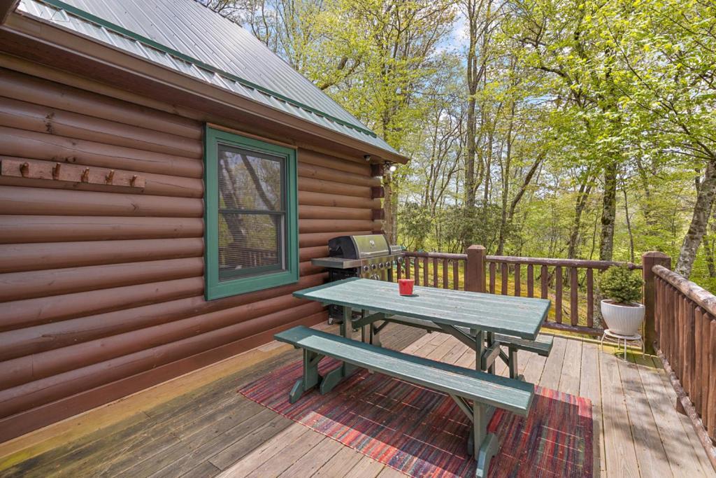 Lucky Bear Cabin Banner Elk Ngoại thất bức ảnh