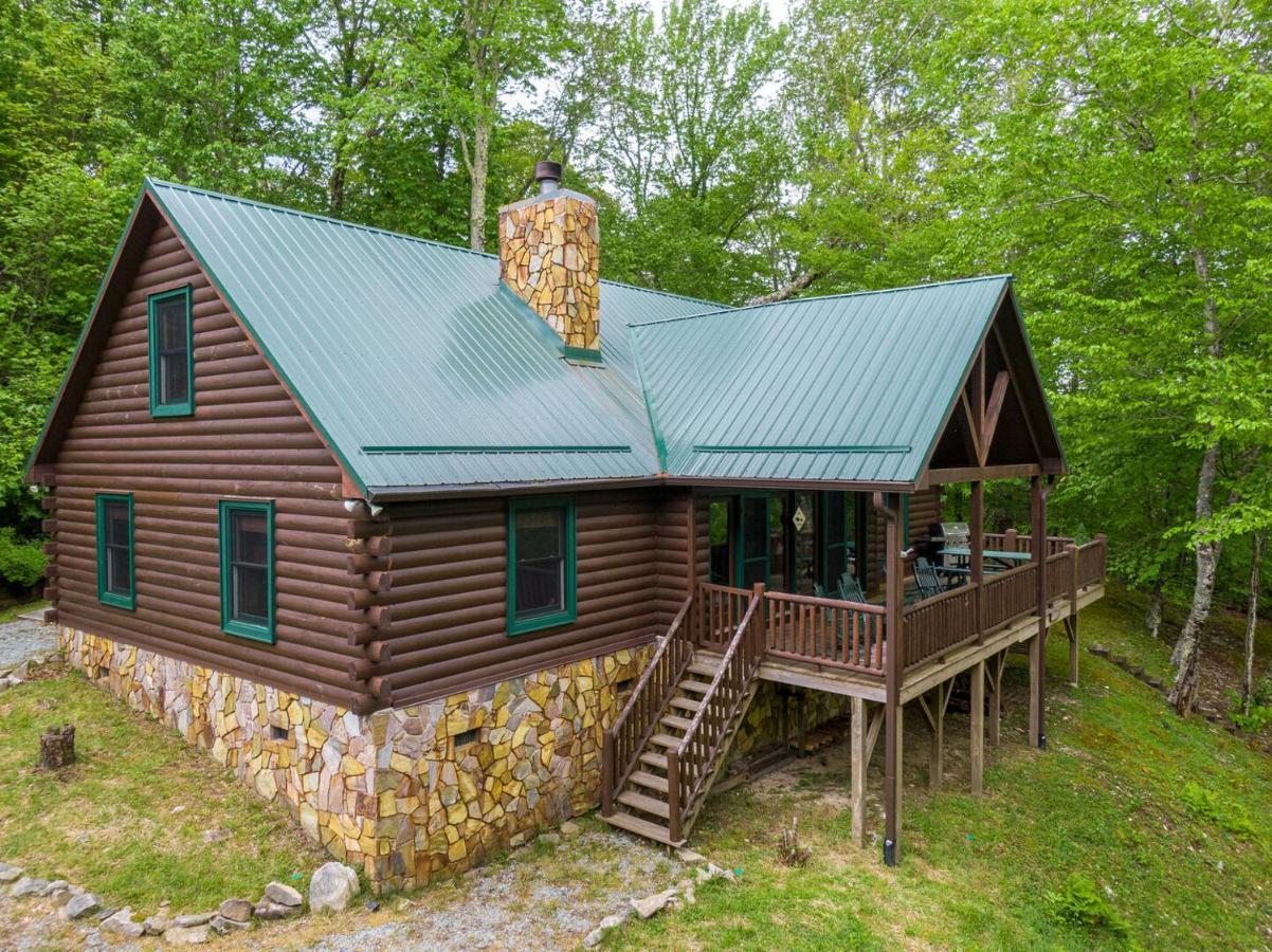 Lucky Bear Cabin Banner Elk Ngoại thất bức ảnh